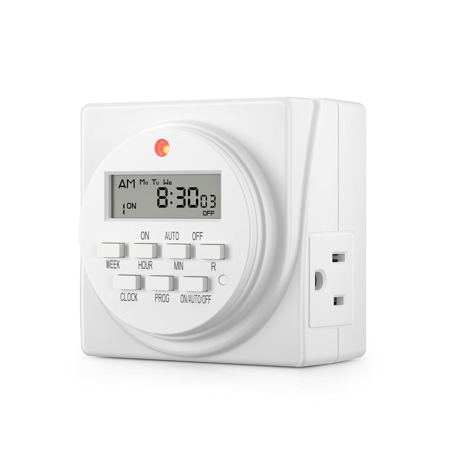 Timer Dual Outlet - Indoor Digital Timer Outlet, Dual Outlet