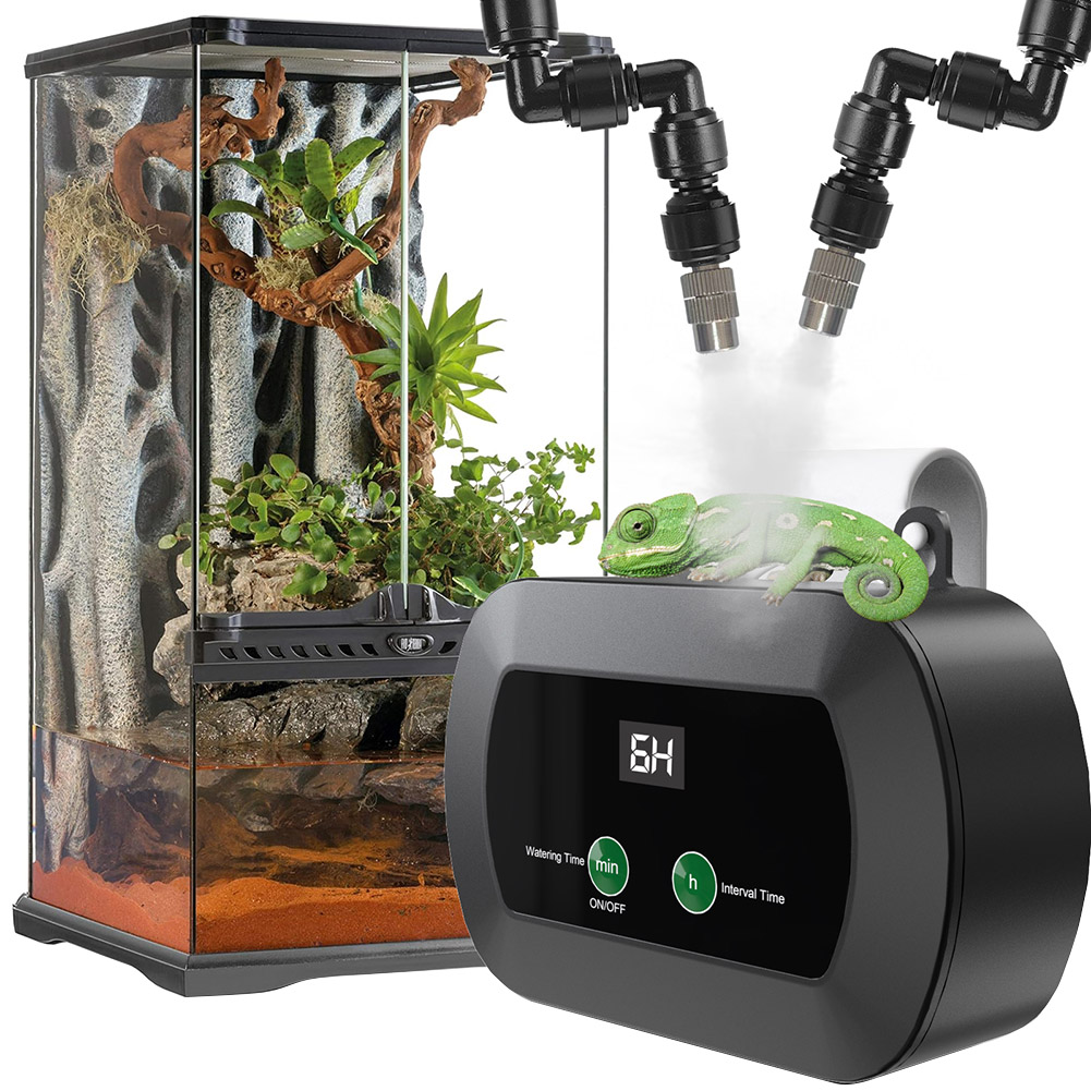 Automatic Reptile Mist Sprinkl - Terrarium Fogger Ultrasonic บทวิจารณ์และราคา
