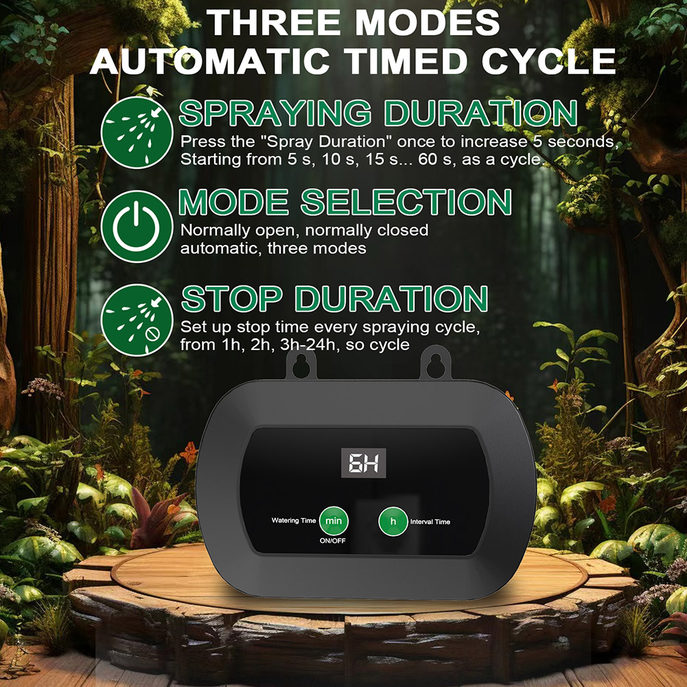 Automatic Reptile Mist Sprinkl - Terrarium Fogger Ultrasonic บทวิจารณ์และราคา