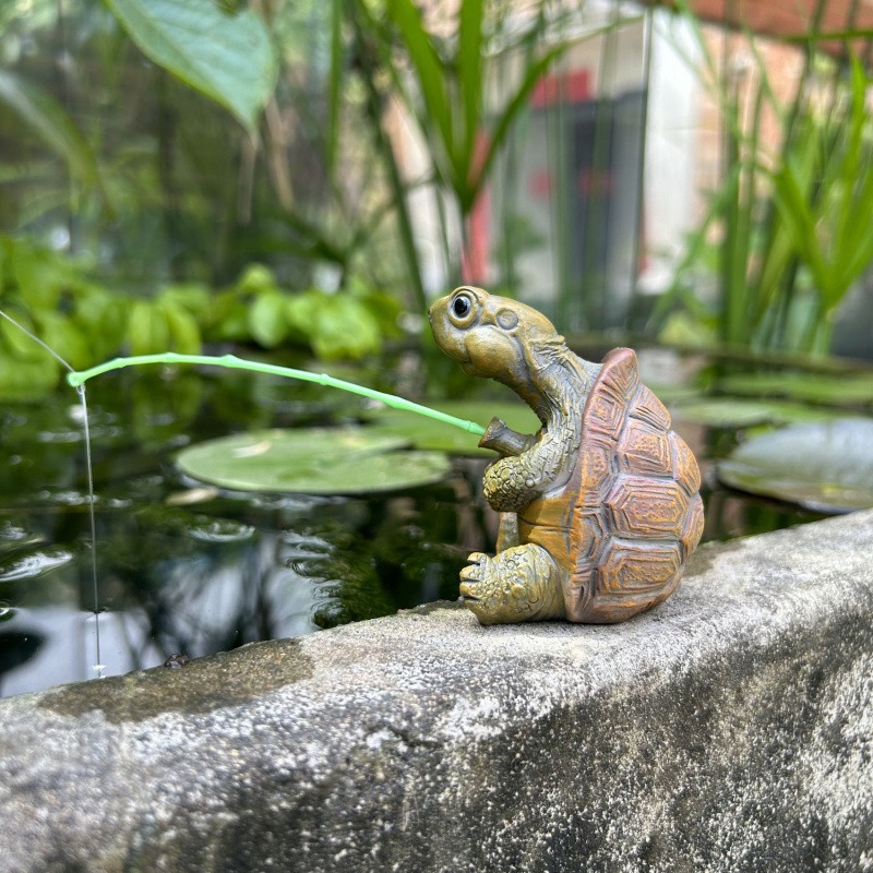 Turtle fishing fish tank aquar - Water Dish Reptile บทวิจารณ์และราคา
