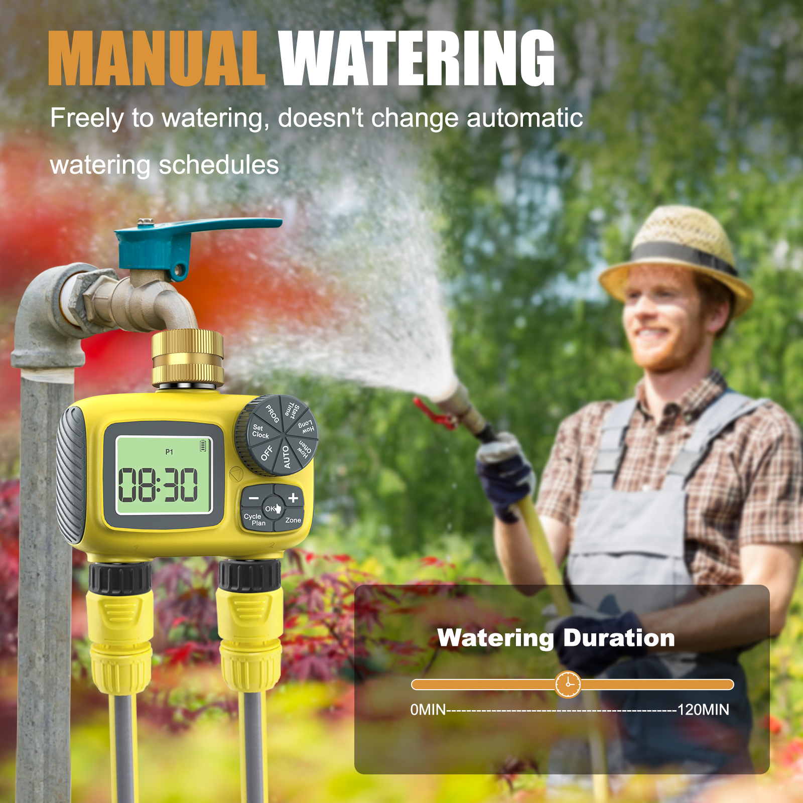 Insoma Smart Water Timer Dual  - Timer Dual Outlet บทวิจารณ์และราคา