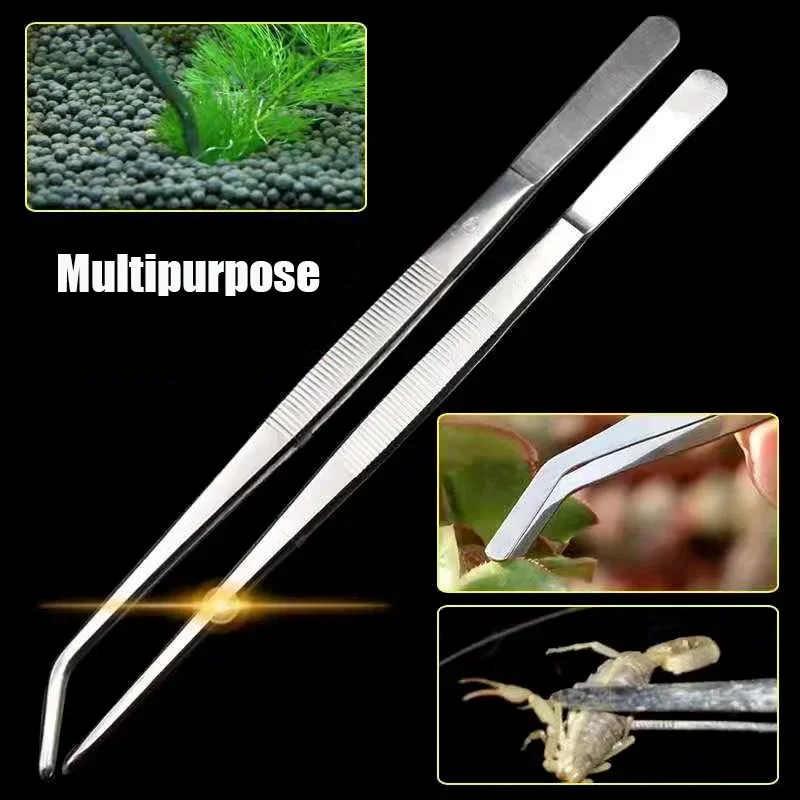 48cm Stainless Steel Tweezers  - Feeding Tong Stainless บทวิจารณ์และราคา