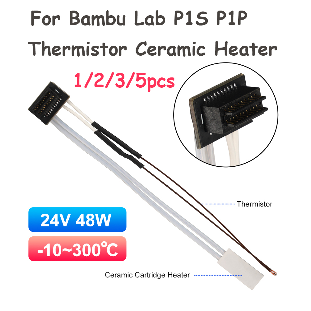 For Bambu Lab P1P Heating Tube - Ceramic Heat Emitter บทวิจารณ์และราคา