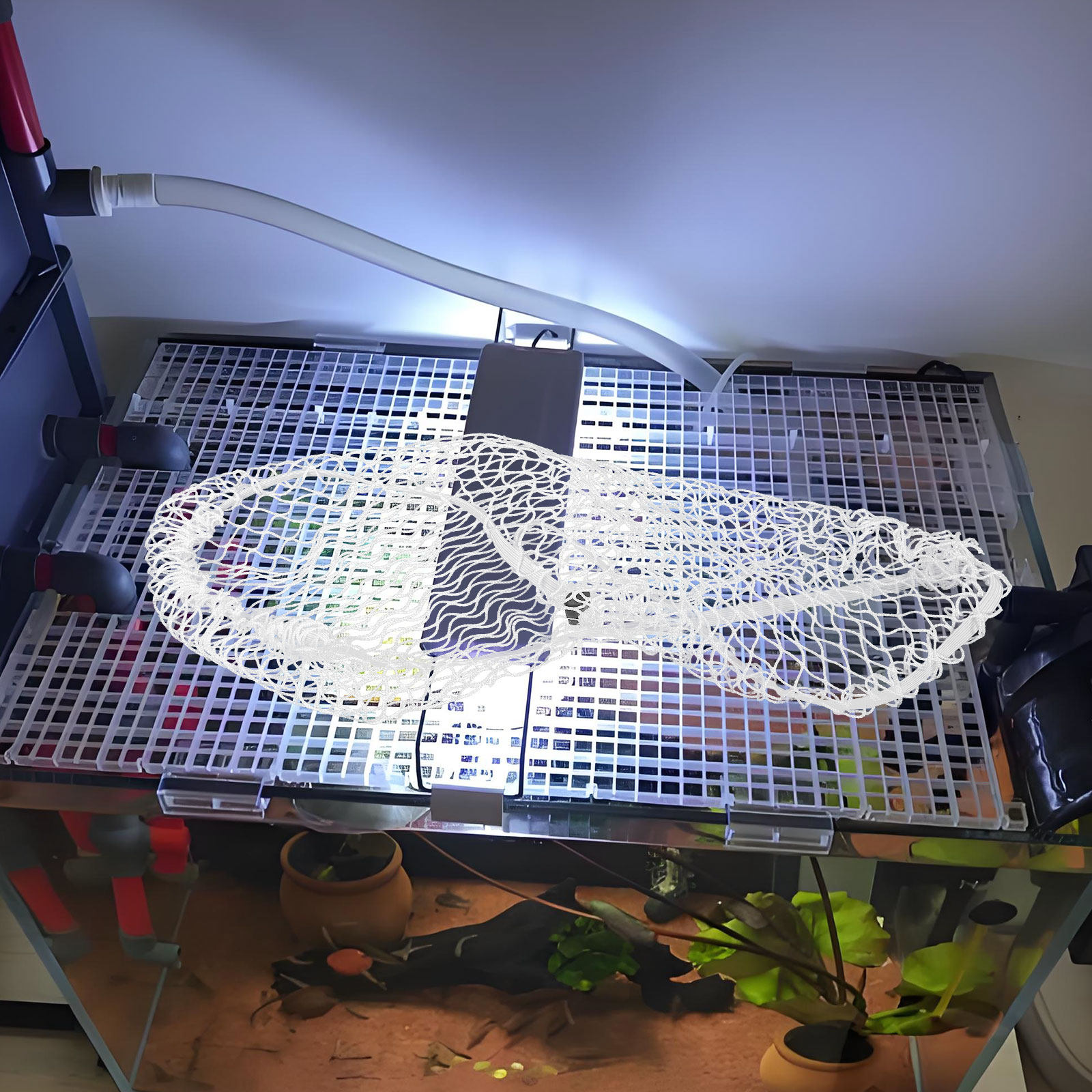 Aquarium Nylon Top Cover 40x20 - Screen Top Mesh บทวิจารณ์และราคา