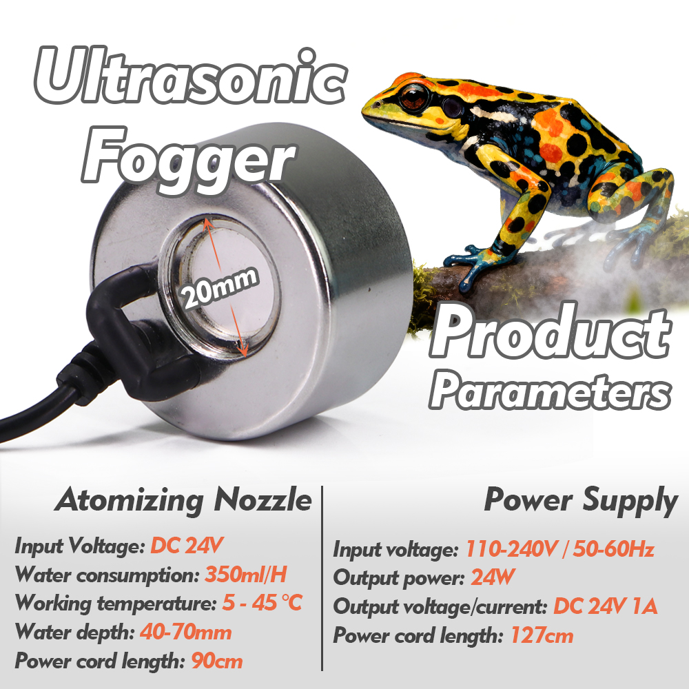 Ultrasonic Fogger w/ Water Sen - Terrarium Fogger Ultrasonic บทวิจารณ์และราคา