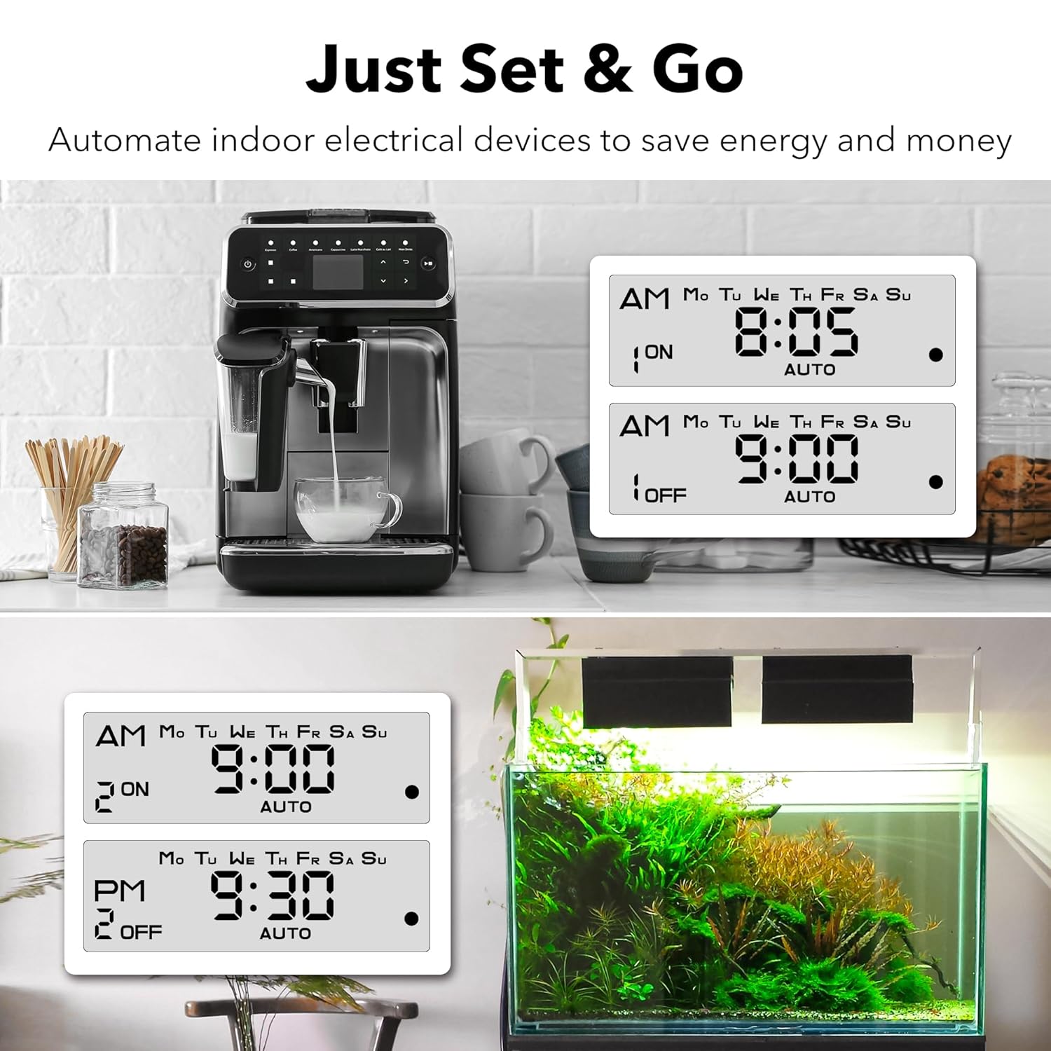 Indoor Digital Timer Outlet, D - Timer Dual Outlet บทวิจารณ์และราคา