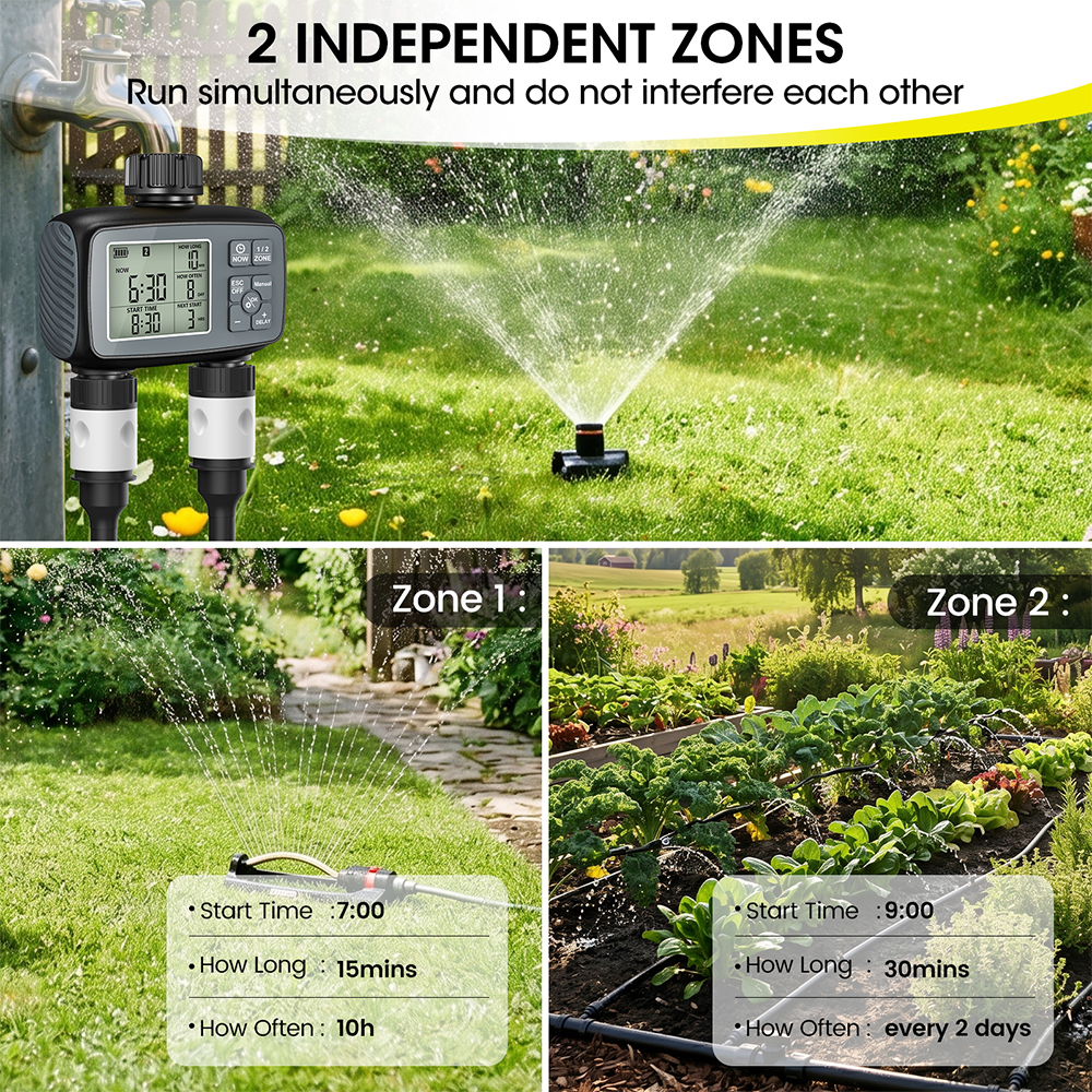 2026 New Programmable 2-Zone S - Timer Dual Outlet บทวิจารณ์และราคา