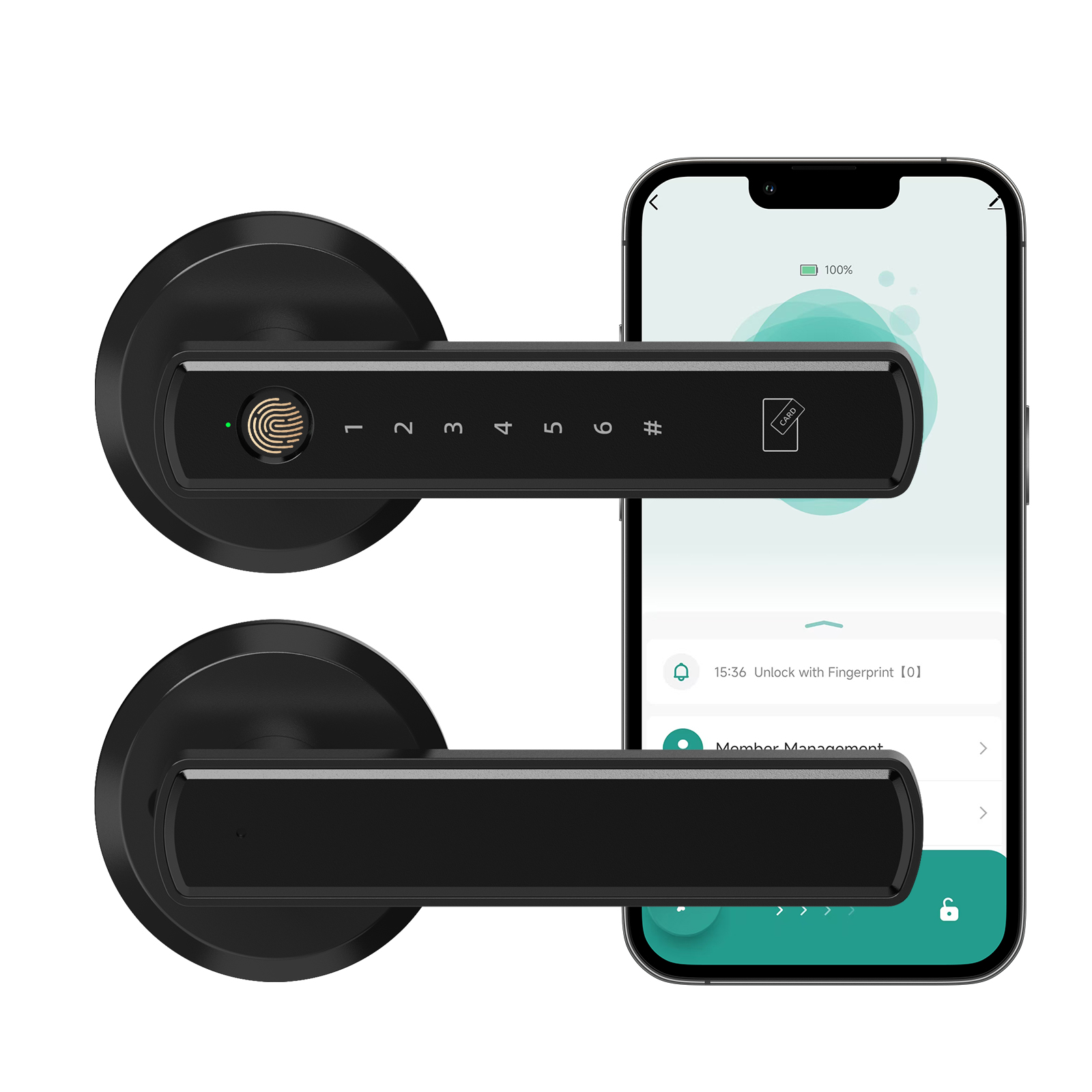 Viladepot Handle Shaped Smart  - Glass Door Hinge บทวิจารณ์และราคา