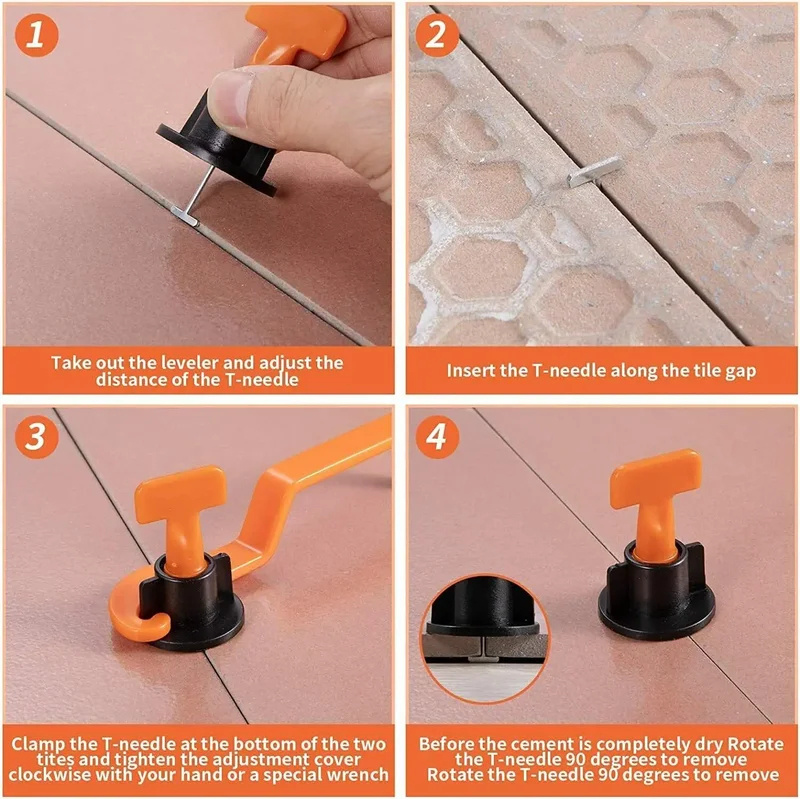 51-204Pcs Floor Tile Leveling  - Ceramic Tile Floor บทวิจารณ์และราคา