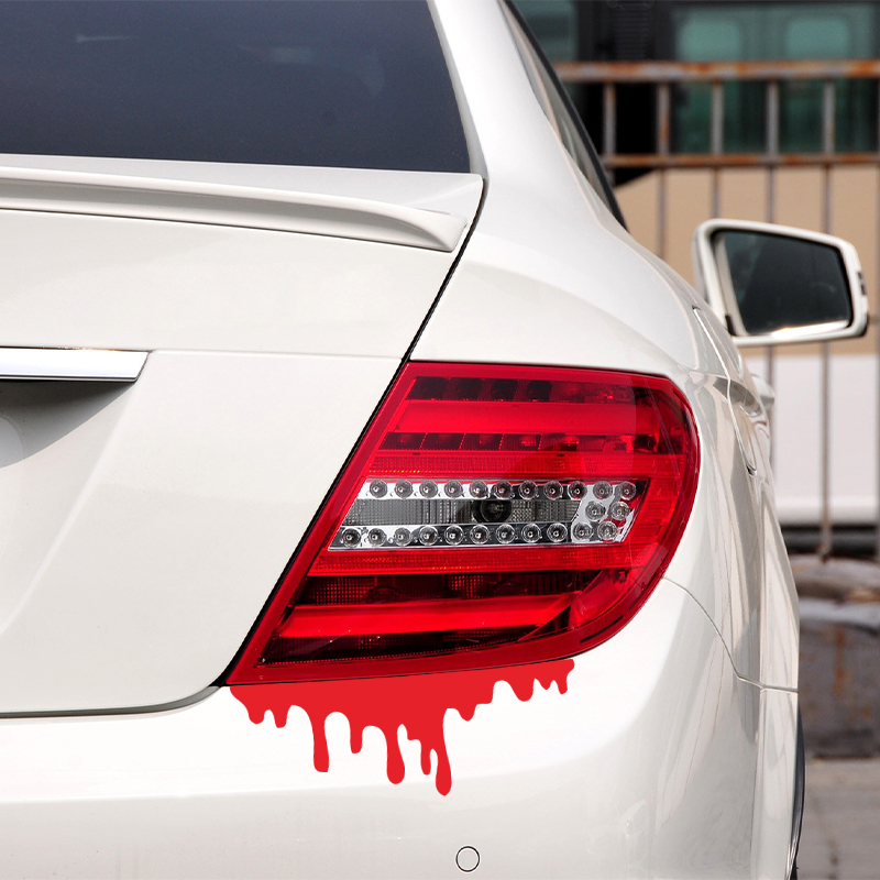 G015 14X5CM Car Red Blood Drip - Glass Door Hinge บทวิจารณ์และราคา