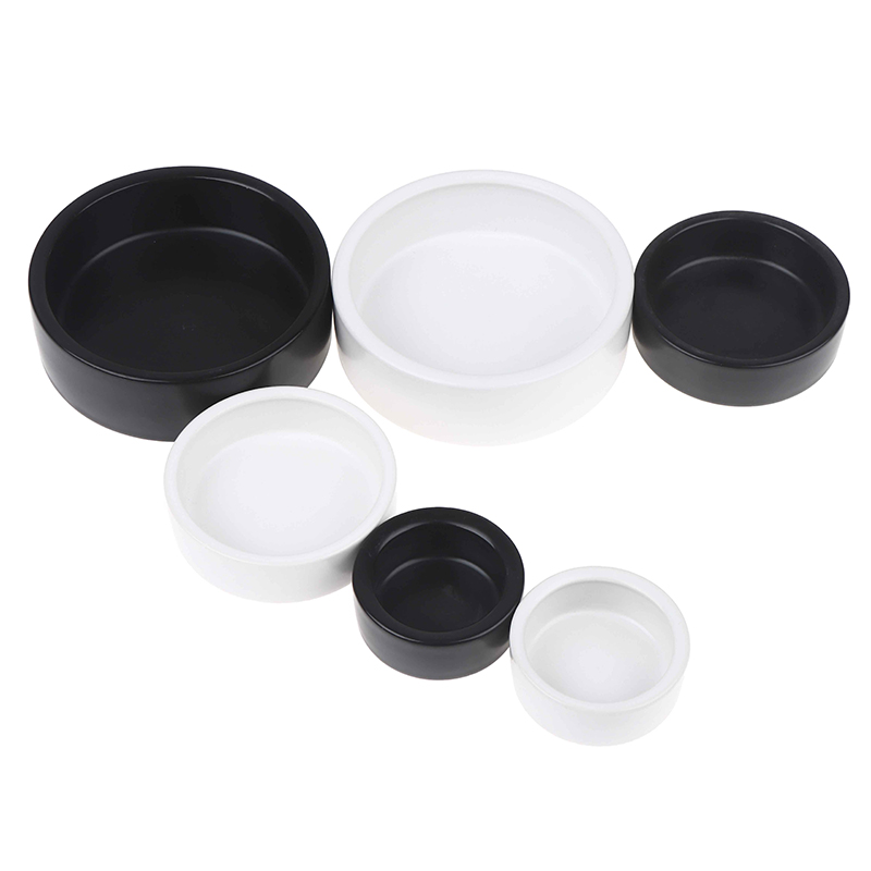 Reptile Food Ceramic Bowl Anti - Water Dish Reptile บทวิจารณ์และราคา