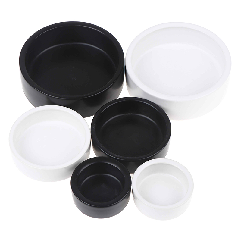 Reptile Food Ceramic Bowl Anti - Water Dish Reptile บทวิจารณ์และราคา