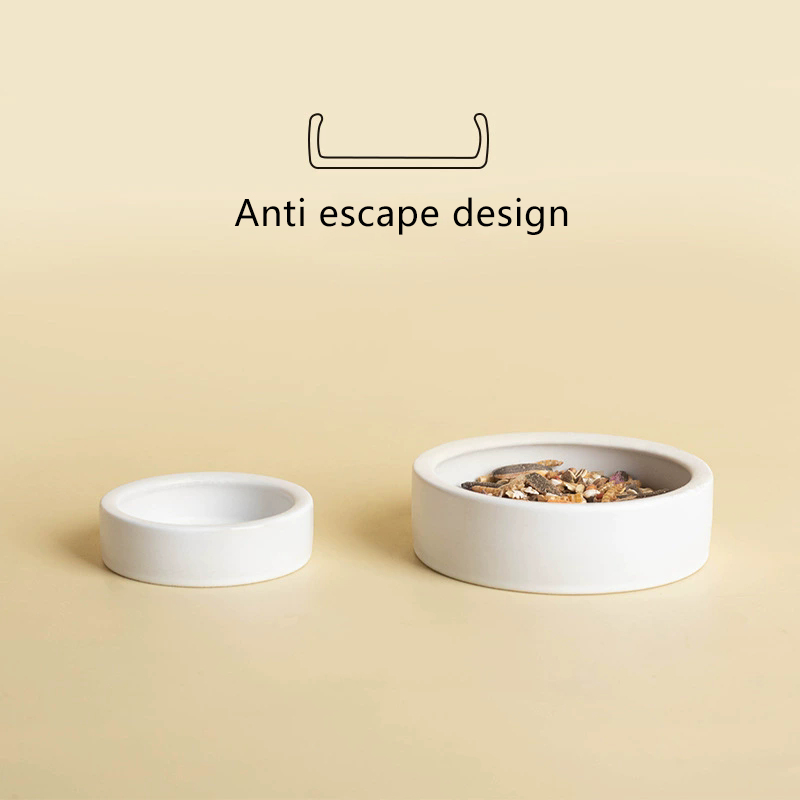 Reptile Food Ceramic Bowl Anti - Water Dish Reptile บทวิจารณ์และราคา