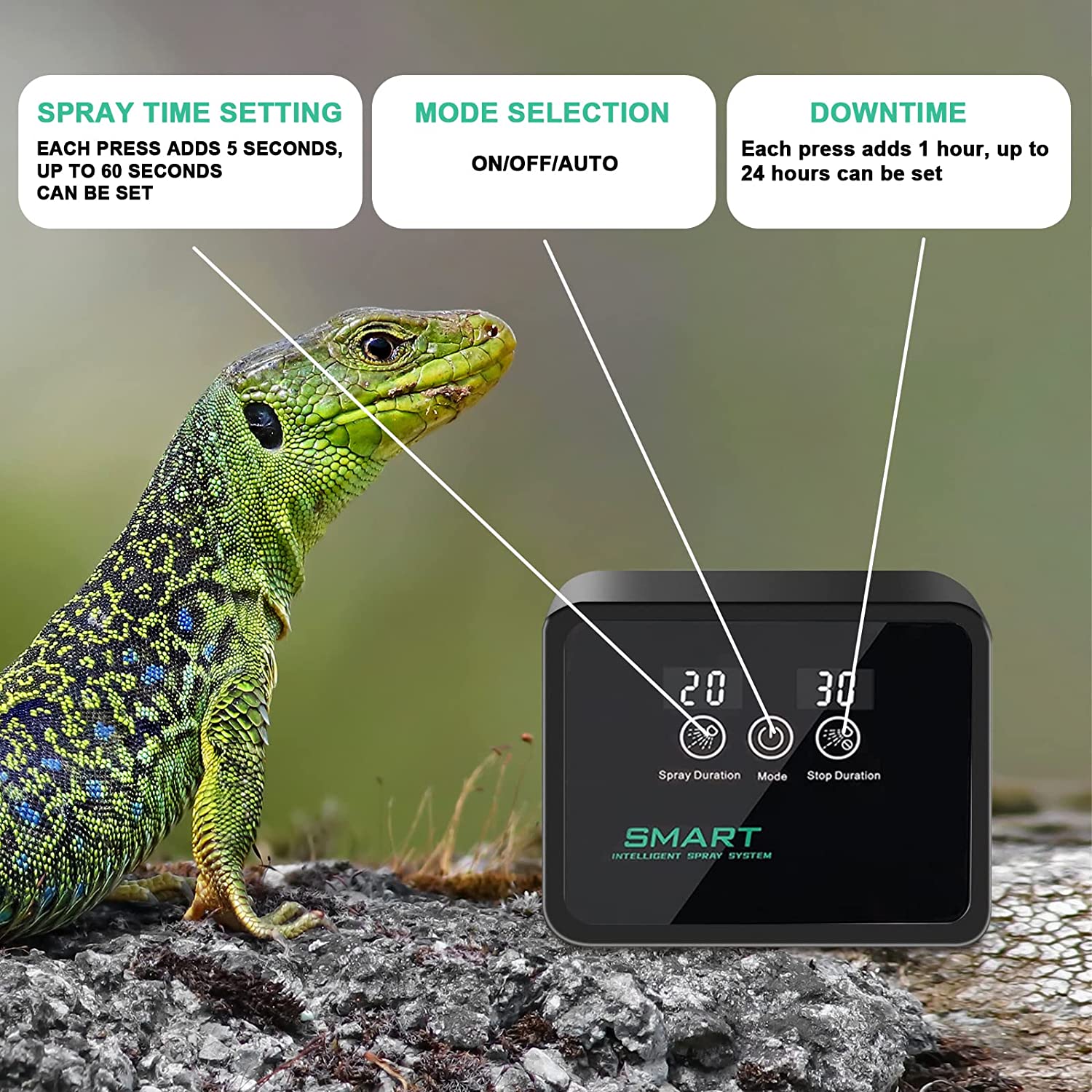 Intelligent Fogger Terrariums  - Terrarium Fogger Ultrasonic บทวิจารณ์และราคา