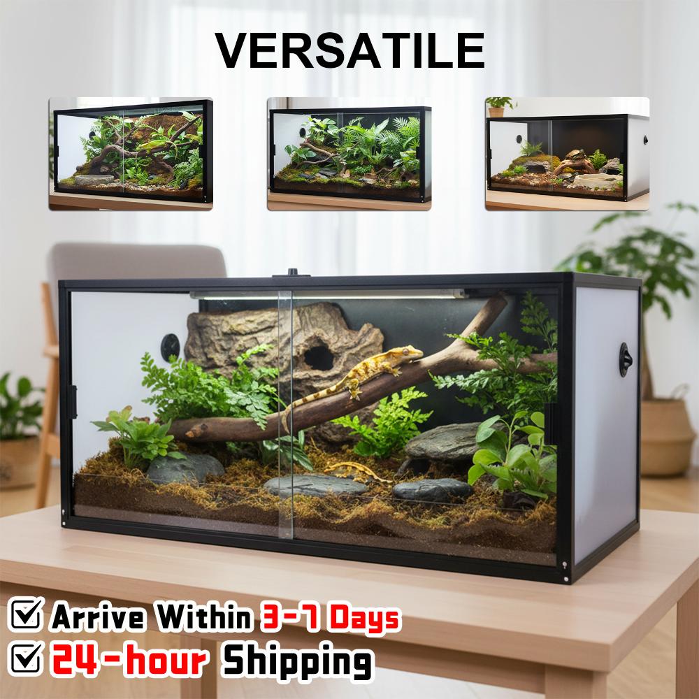 120 Gallon Bearded Dragon Tank - Screen Top Mesh บทวิจารณ์และราคา