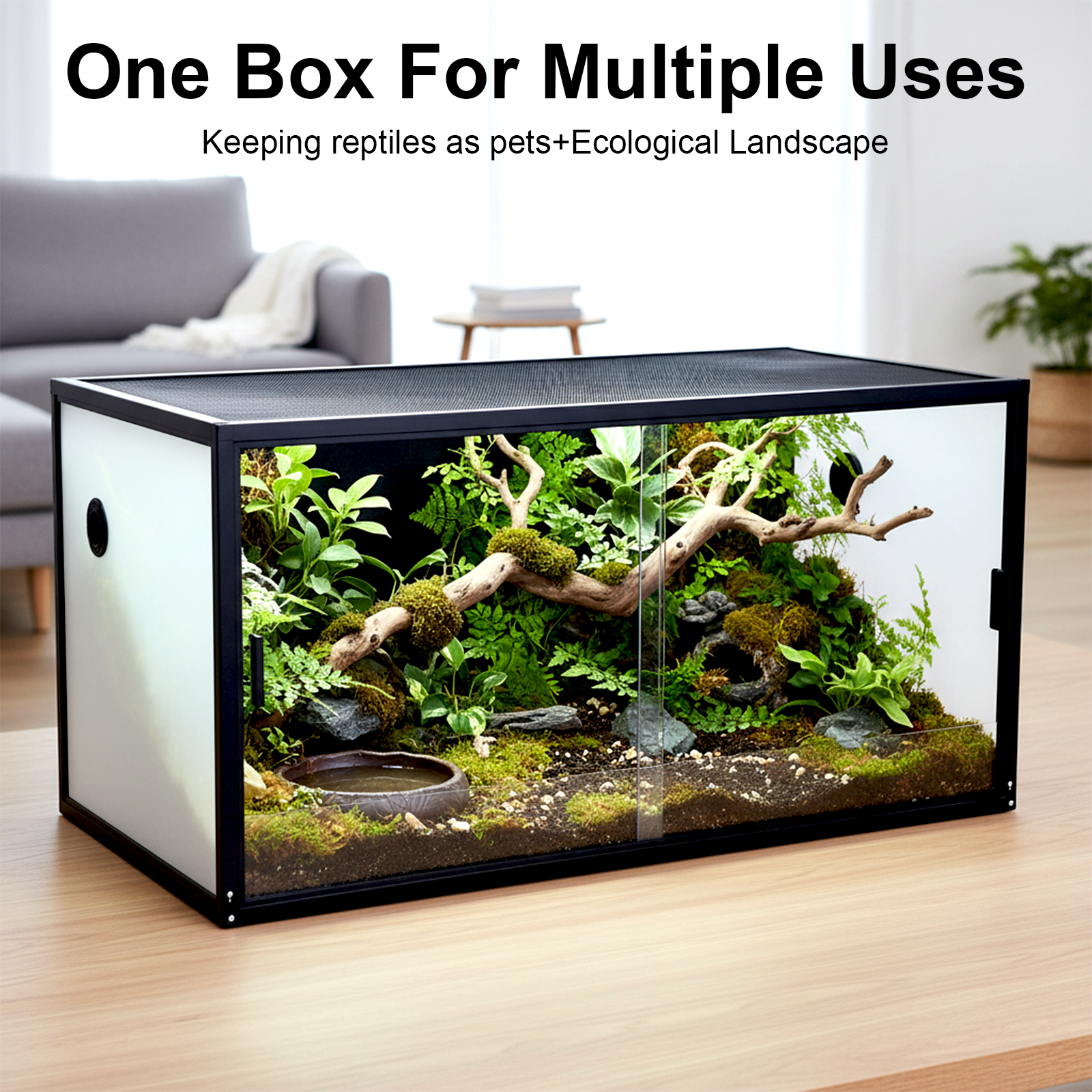 120 Gallon Bearded Dragon Tank - Screen Top Mesh บทวิจารณ์และราคา