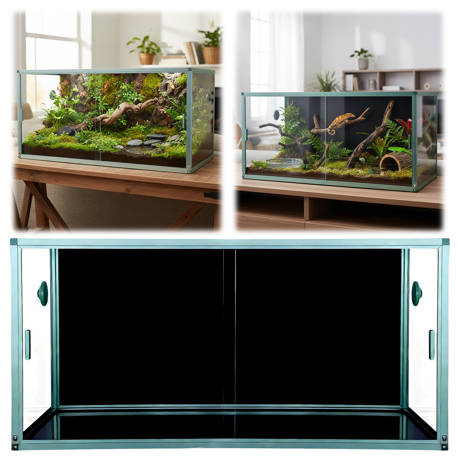 120 Gallon Bearded Dragon Tank - Screen Top Mesh บทวิจารณ์และราคา