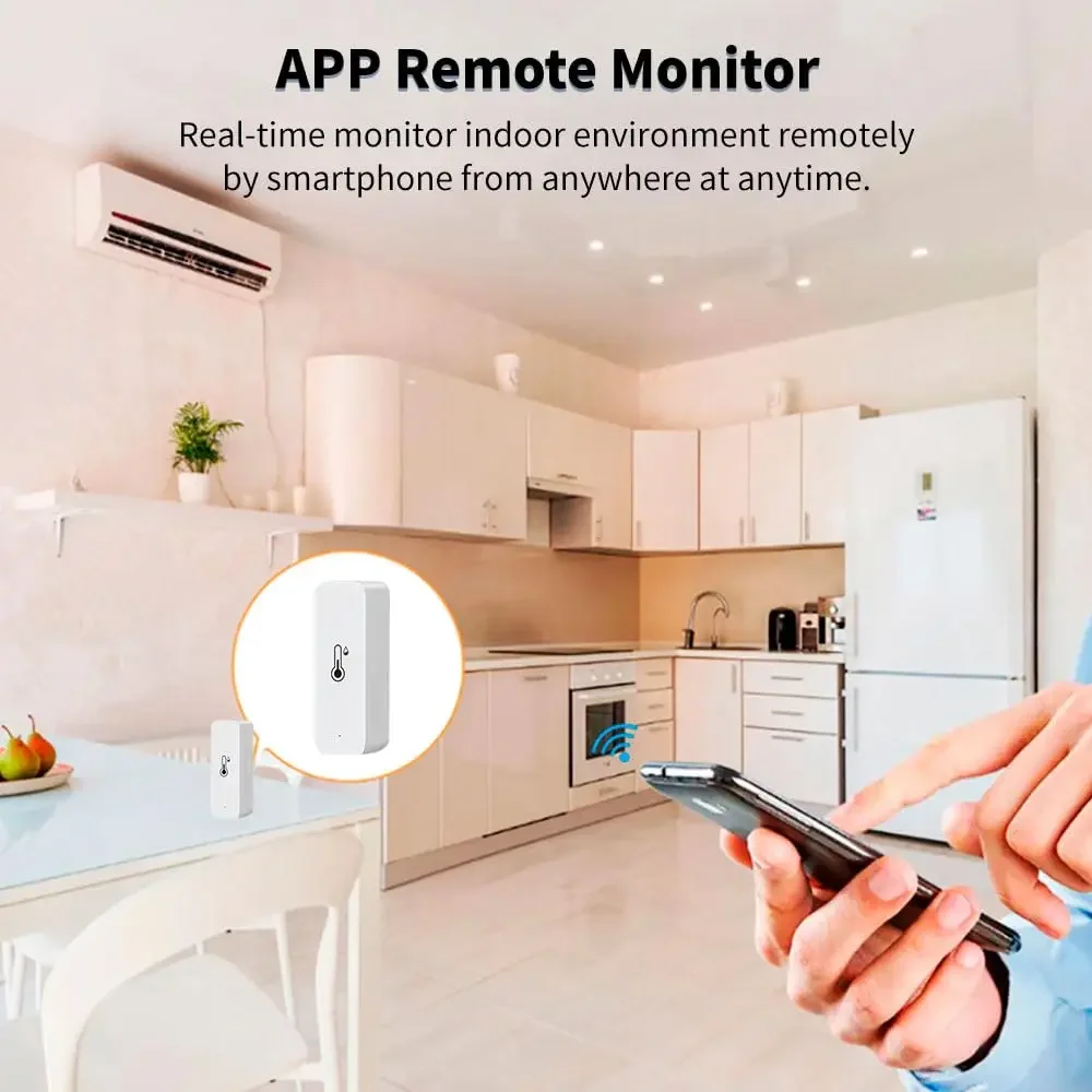 Smart Zigbee 3.0 Temperature H - Digital Hygrometer Probe บทวิจารณ์และราคา